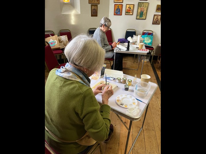 Iconographers at work